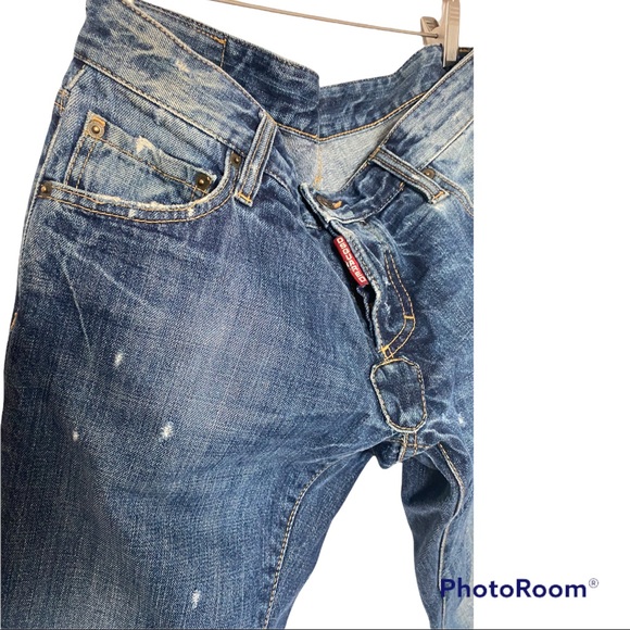 DSQUARED2 men’s distressed slim denim. - Picture 6 of 6